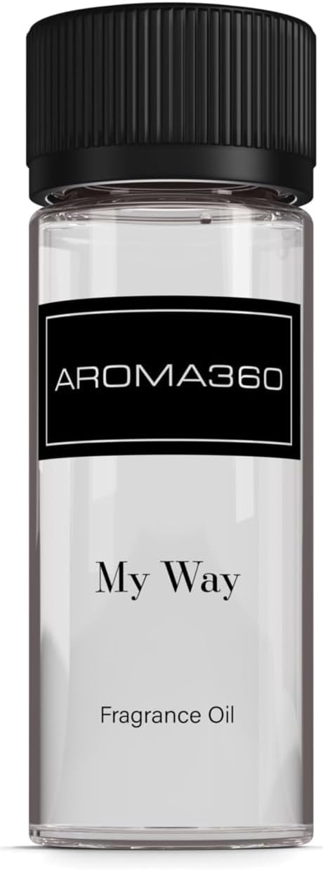 Aroma360 - My Way Fragrance Oil Blend - Hotel Inspired for Luxury Essential Oil Diffusers - Aromatherapy Scent Diffuser - Lush Sandalwood Warm Cedar and Delicate Florals - 50ML