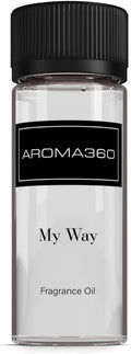 Aroma360 - My Way Fragrance Oil Blend - Hotel Inspired for Luxury Essential Oil Diffusers - Aromatherapy Scent Diffuser - Lush Sandalwood Warm Cedar and Delicate Florals - 50ML