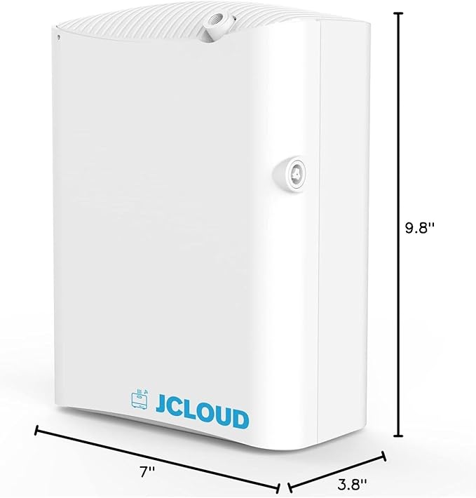 JCLOUD Smart Scent Air Machine Pro for Home HVAC Scent Diffuser for Essential Oils 500ML with Cold Air Technology Waterless Aromatherapy Diffuser Cover Up to 4500 Sq.Ft White