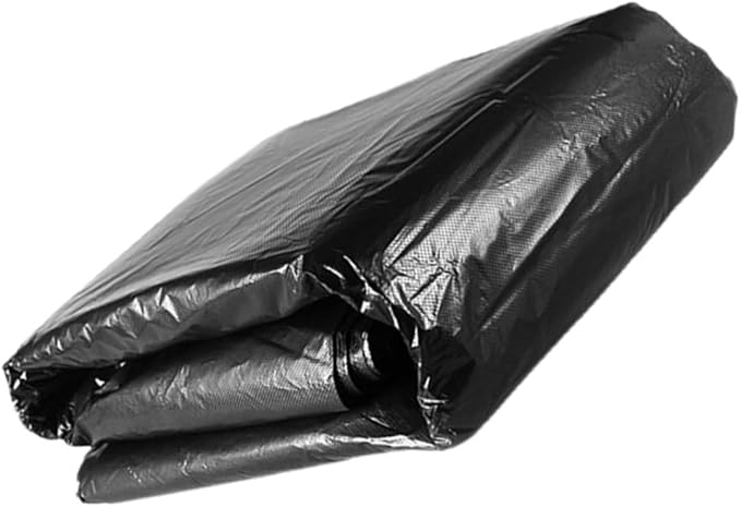 SOIMISS 50pcs Large Black Heavy Duty Trash Bags 80x100cm for 100l Garbage Bin Commercial Gardening Kitchen Waste Contractor Bags