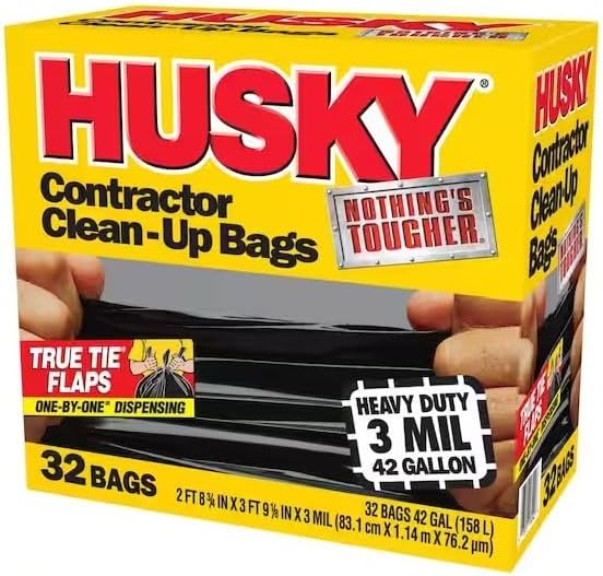 42-Gallon Contractor Clean-Up Bags 32-Count (64-Count)