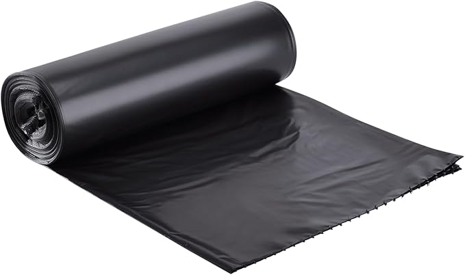 Karat Low Density 55-60 Gallon Trash Can Liner 38 x 58 1.5 Mil - 100/Cas