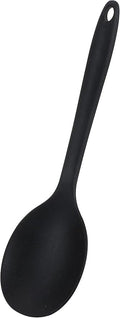 Pearl Metal Touch G-5101 Round Spoon Silicone Black Dishwasher Safe