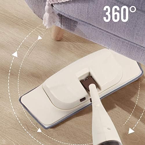 3-in-1 Spray Mop Broom Set Magic Wooden Floor Flat Mops Home Cleaning Tool Household with Reusable Microfiber Pads Lazy