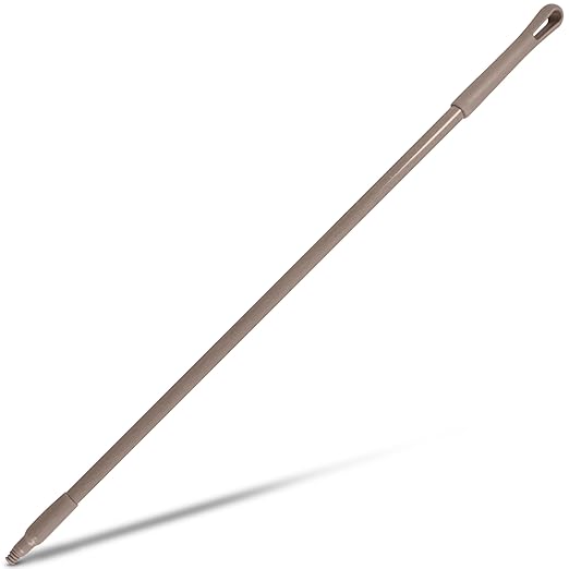 SPARTA 41225EC01 Fiberglass Broom Handle Mop Handle Replacement Handle With Acme Threaded Tip For Commercial Cleaning 48 Inches Brown (Pack of 12)