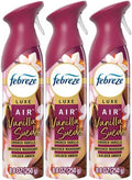 F.e.br.e.z.e Luxe Air Mist- 8.8oz 3ct (Vanilla Suede)