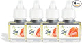 Scent Fill Orange Slice Plug in Air Freshener 4 Scented Oil Refills