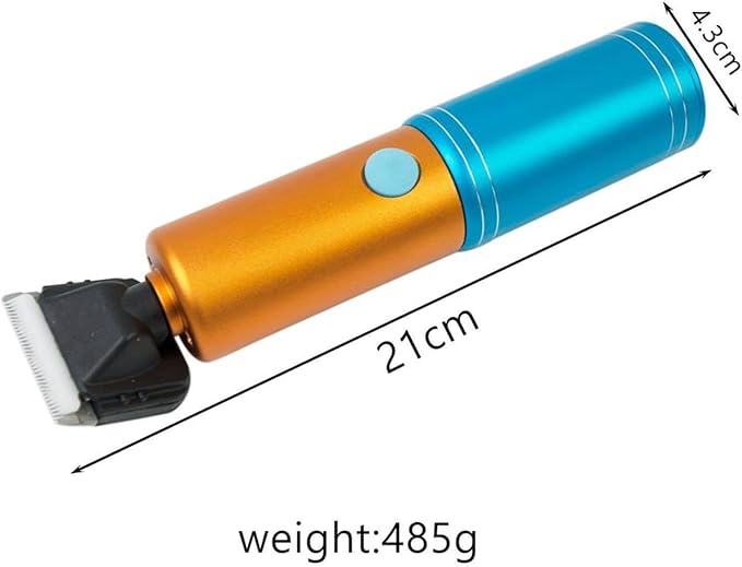 Cordless Carpet Trimmer with Shearing Guide - 250W Lightweight Wireless Shaver Tool with Comb Storage Box and Cleaning Brush