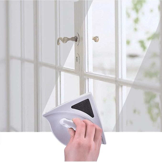 Double-Sided Magnetic Window Cleaner Glass Cleaning Brush Glass Wiper Household Cleaning Tools for Single Layer Sided Glass Wipe Thickness(D)