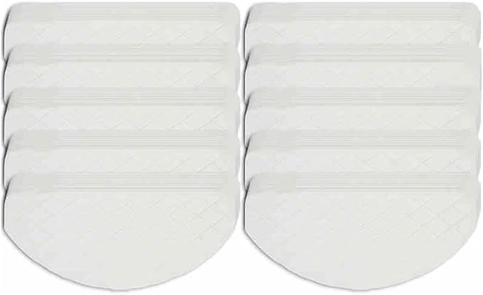 100 Pack Disposable Mop PadsCompatible for Ecovacs Deebot Ozmo T8 T8+/ T8 AIVI T9 AIVI / N8 Pro/ N8 Pro+ Robot Vacuum Cleaner Accessories(Light Green)