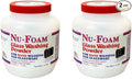 Nu-Foam Glass Washing Powder - Detergent for Bar Glassware – Original Streak-Free Solution - Hand Washing Bar Tavern Brewery Supplies - Spotless Serving Glasses - Easy On Hands - 4 Lb Jar - 2 Pack