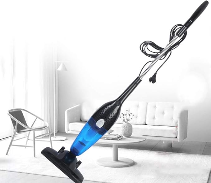 Upright Stick Vacuum Cleaner 2 in 1 Stick Handheld Vacuum Cleaner Bagless 13000Pa Powerful Suction 0.8L Large Bin Capacity Handheld Corded Stick Vaccum for Carpet Car