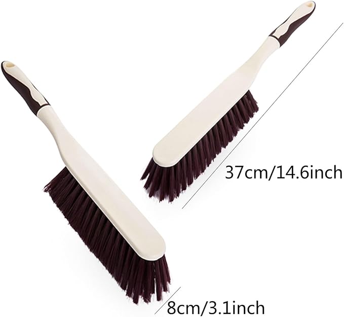 Bench Brush Suitable for Cleaning Carpets and Upholstery Hand Broom 2 Pcs Drafting Brush Household Goods