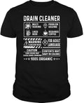 Drain Cleaner Multitasking Problem Solving Job Title - Unisex Tee