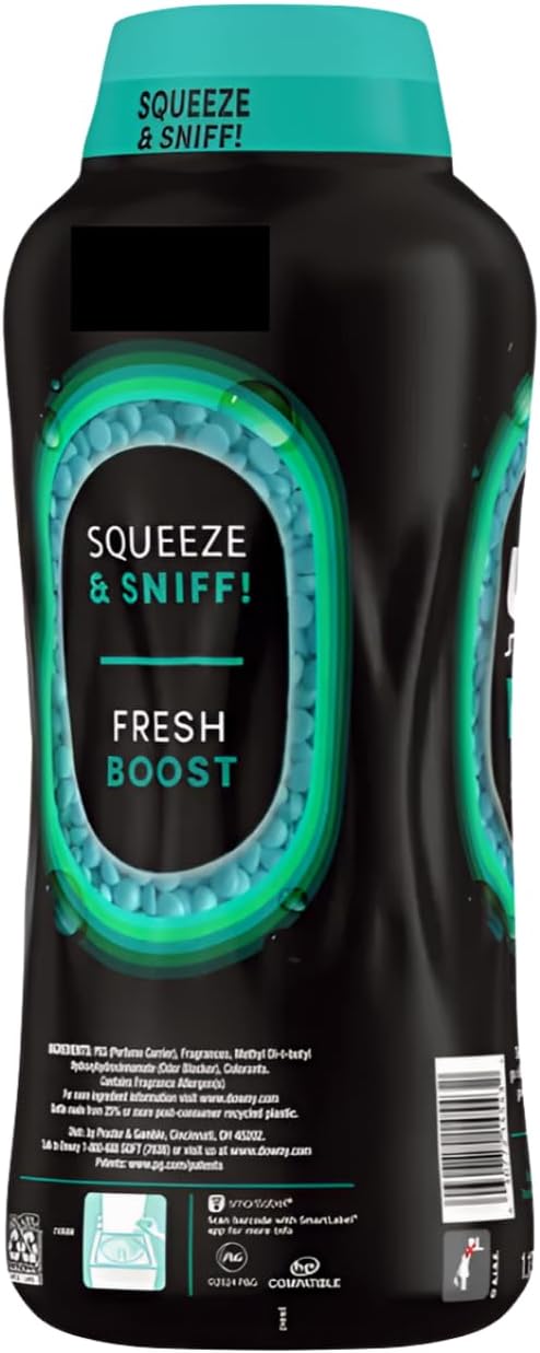 Combo-Booster Laundry Beads with Brush Fresh Scent 39.9 Oz
