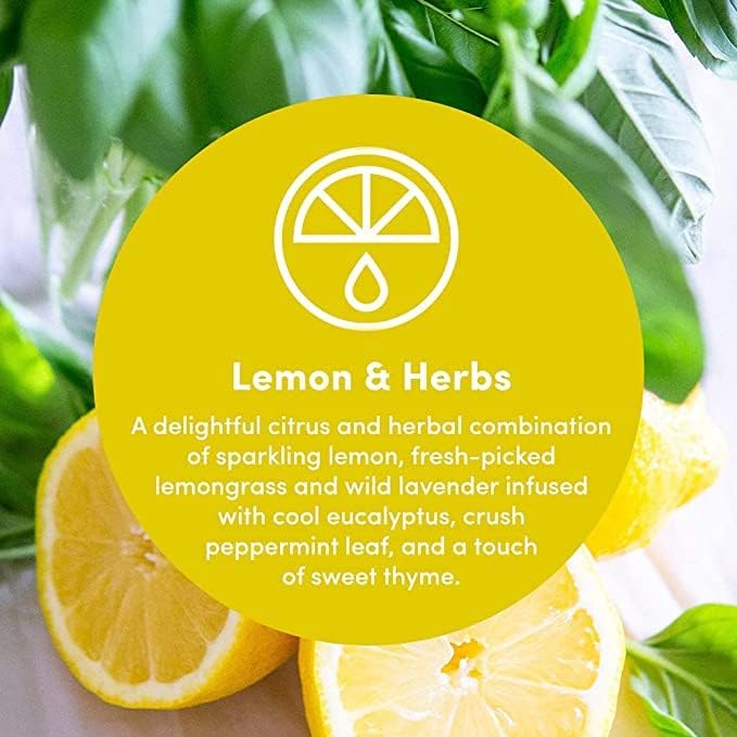 Clean Revolution Multi-Surface Cleaner Refill Supply | Non-Toxic Eco-Friendly &amp Plant-Based | Ready To Use | Lemon &amp Herbs | 128 Fl Oz 4 Pack 512 Total Fl Oz