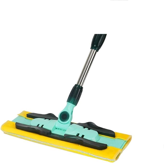 JSEIAJB Professional Microfiber Hardwood Floor Mop Flat Mops with Pieces Washable Pads for Home and Office Wet or Dry Cleaning