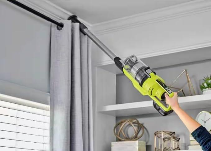 PCL720K-A32BR01 Fits for Ryobi 18V Cordless Stick Vacuum Kit with 4.0 Ah Battery Charger and Mini-Motorized Beater Bar