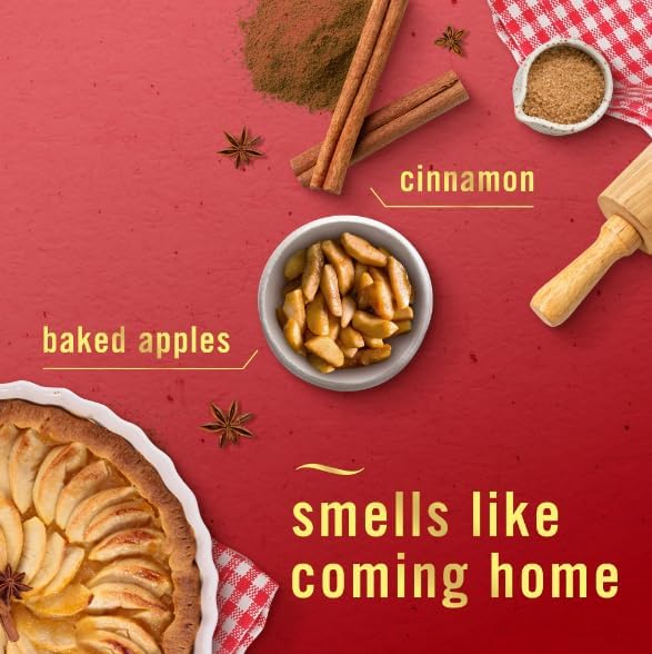 F.e.b.r.e.z.e Odor-Fighting Fade Defy Plug Air Freshener (2) of 0.87 fl oz Refills (Baked Cinnamon Apples)
