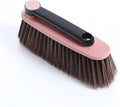 Rotatable Dust Collector Microfiber Cleaning Brush Dust Brush Reusable Cleaning Tools Dust Brush Counter Brush Bed Brush Hand Broom(Pink)