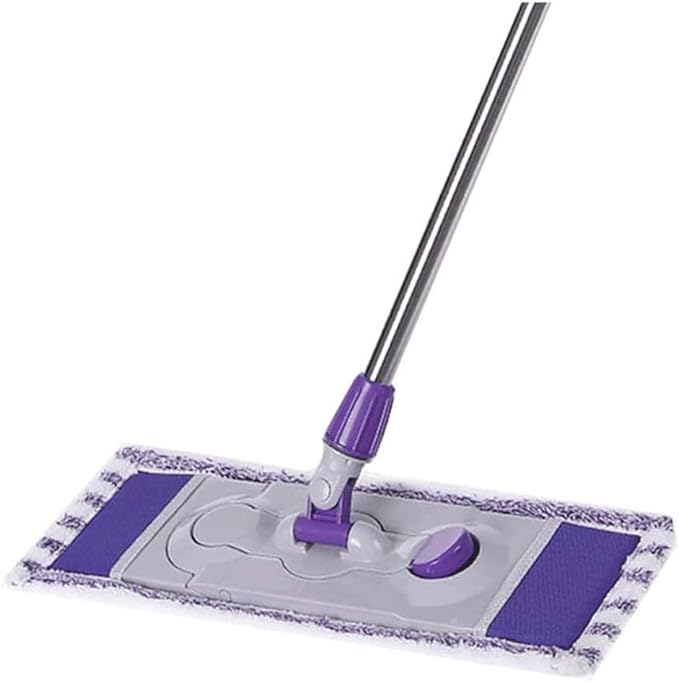 Dust Mop Microfiber Mops for Floor Cleaning with Extendable Adjustable Handle and Washable Pads