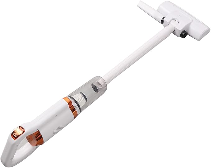 Cordless Vacuum Cleaner 8500PA Strong Suction Handheld Stick Vacuum with 500ml Dust Cup and Floor Brush for Hard Floor Carpet Pet Hair (White)