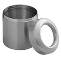 Small Trash Can 1.5l Mini Garbage Bin 304 Stainless Steel Round Bathroom Office Desk Countertop Wastebasket Without Lid