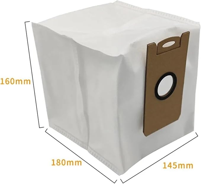Vacuum Hepa Filter Mop Cloth Dust Bag Side Brush 。Compatible for Lydsto W2。 Robot Accessories (Color : Set C)