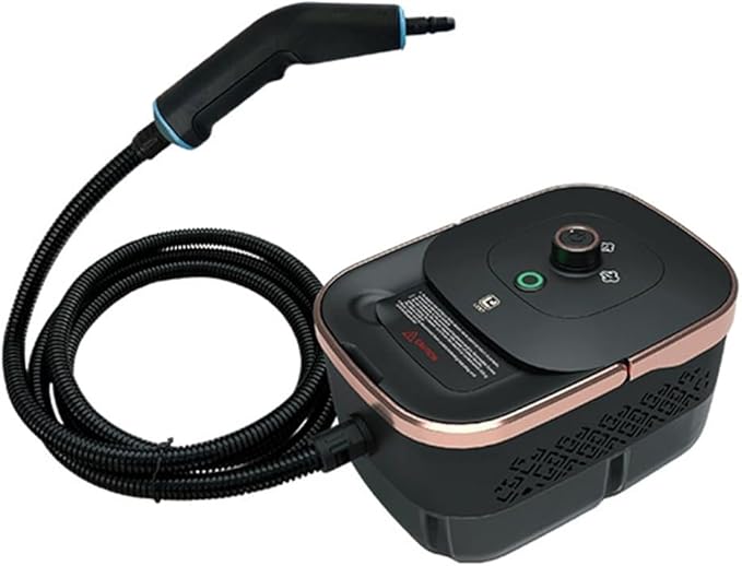 Gold Large Capacity Water Tank Steam Cleaner Handheld Steam Cleaner Household High Temperature Pressurized Steam Machine Multi-Purpose Portable Steam Machine Cleaning Car