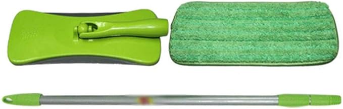 Mop 360 Degree Rotating Flat Wood Floor Mop Strong Absorbent Mop with Replacement for Home Business Lazy Mop