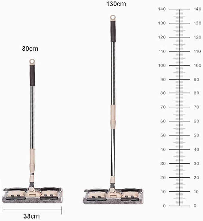 MopMicrofiber Hardwood Floor Mop - Washable &amp Reusable Flat Mops Cloths/Pads for Wet or Dry Floor Cleaning(C Style Piece of Cloth)
