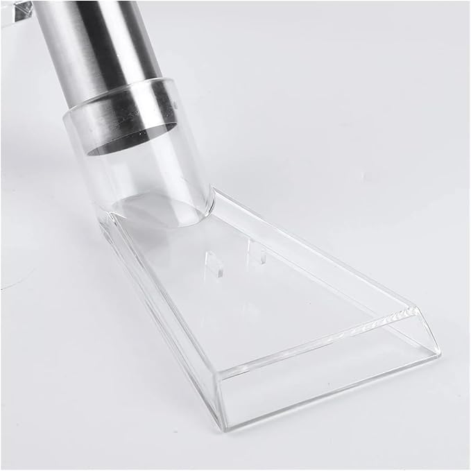 Universal Clear Vacuum Extraction Accessory Transparent Water Suction Head Vacuum Cleaner Part for Cleaning Sofa Carpet(Large)