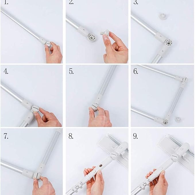 Cleaner Glass Tile Windshield Granite Wall Cleaning Hand Tool All Purpose Window Glass Cleaner - Telescopic Foldable Handle Extendable