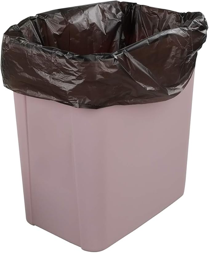 7 Gallon Black Kitchen Trash Bags Garbage Bag 250 Counts