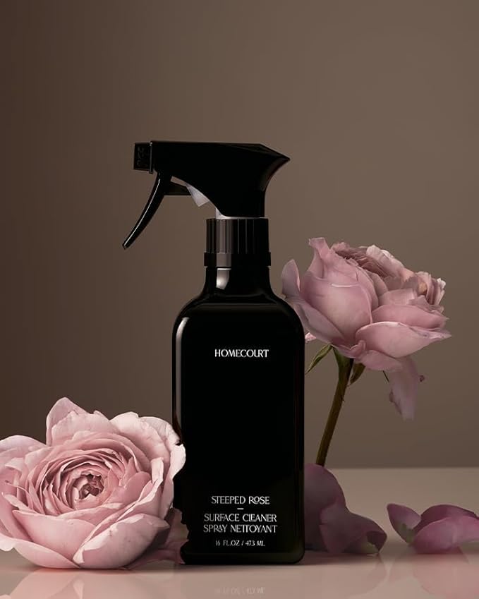 Homecourt All-Purpose Surface Cleaner Spray Lifts Away Dirt Smudges &amp Grease For Bathroom Kitchen &amp more Clean Formula Steeped Rose 16 fl oz 2.0