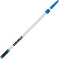 Unger Professional Connect &amp Clean 3’-6’ Aluminum Telescopic Extension Pole with Locking Cone &amp Quick-Flip Clamp – Compatible with Cleaning Tool Attachments Window Cleaning &amp Dusting Tool