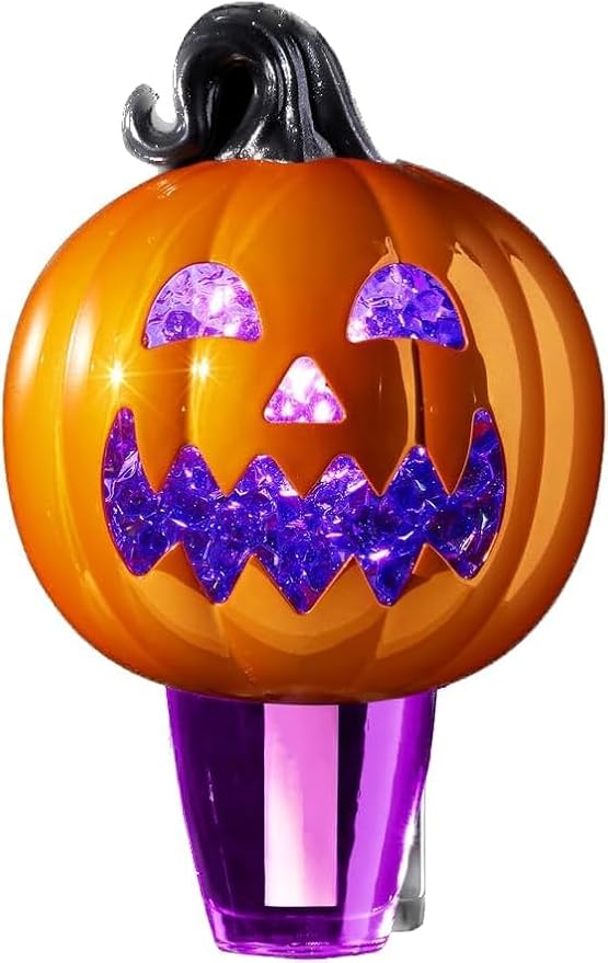 White Barn JACK O' LANTERN PUMPKIN NIGHTLIGHT Wallflowers Fragrance Plug