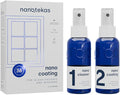 Ceramic Coating Kit for Glass Facades and Solar Panels- Ceramic Glass Facade treatment forms a finishing Coating - Ideal Water &amp Stain Repellent - Long-Lasting Clarity for Exterior Glass