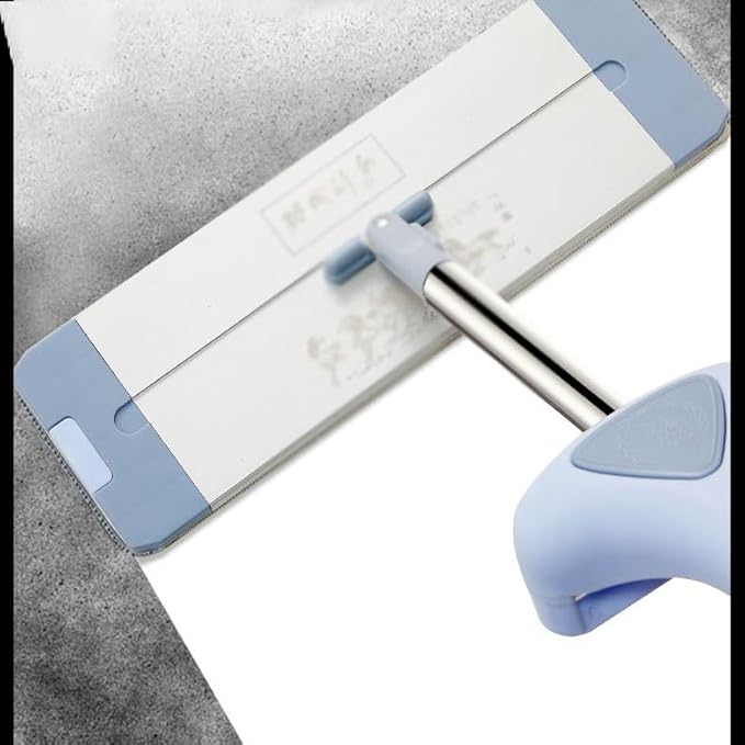 Flat mop Lazy Person wriggs Water and Saves Effort Rotating Floor for Both Dry and Wet use