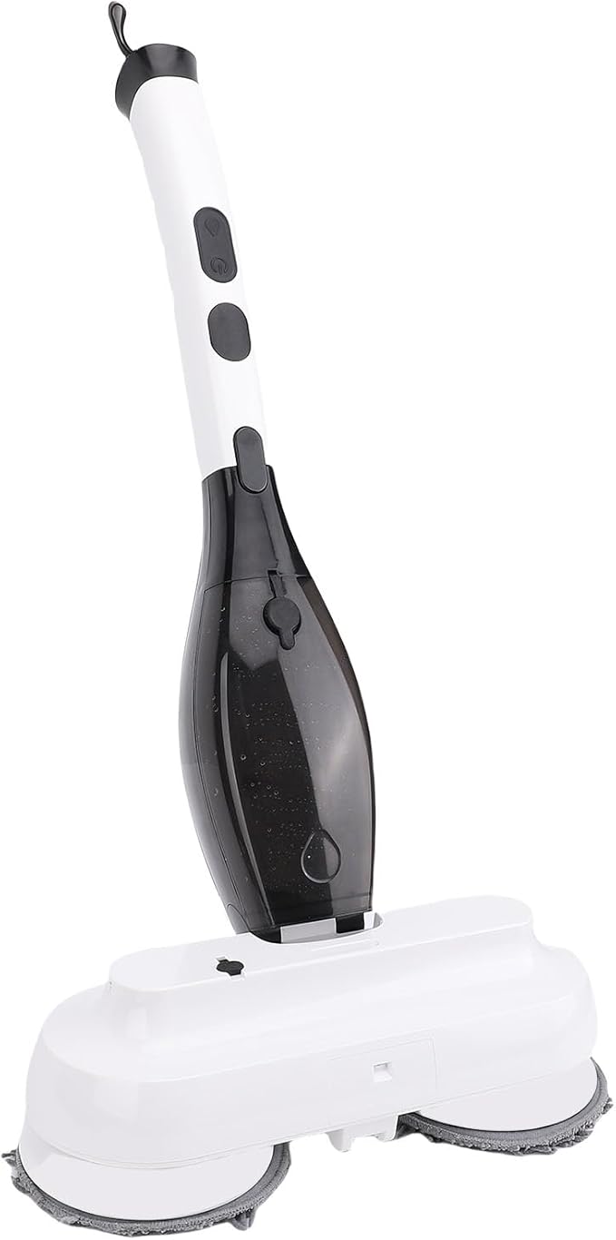 Zerodis 2 in 1 Electric Floor Scrubber Mop Dust Mops Handheld Floor Cleaner Machine with Water Spray 800Ml Water Container for Hardwood Tile Machine 2 in 1 Electric