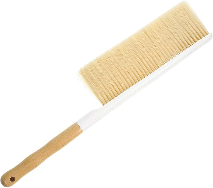 Beaupretty 4pcs Handle Soft Brush for Cleaning Versatile Tool for Sofa Carpet Bed Counter Gentle Bristles for Dirt Removal Beech Design