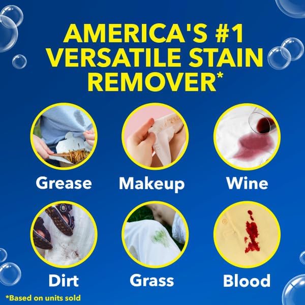 OxiClean Versatile Stain Remover Over 101 Uses Chlorine-Free For All Machines 1.77 lb (Pack of 2)