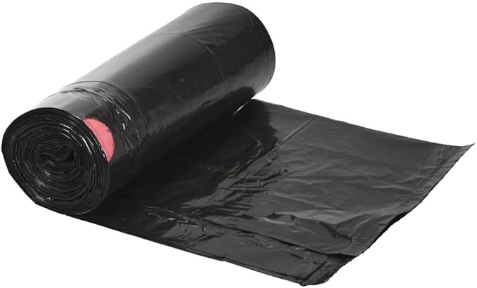 PRO SOURCE Black Drawstring Trash Bags: 1.2 mil thick 30 gallon (200 Pack)
