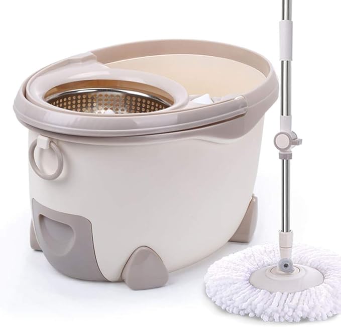 Mop Bucket Rotation Drag Handle Pressure Drive Dry Support Topologically Household