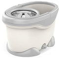 Mop - Rotating Bucket Free Hand Wash Dual-use Automatic Squeeze Water Lazy Home(E)