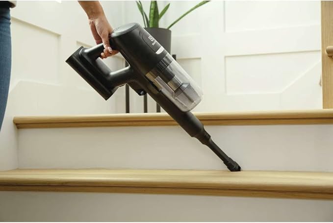 Electrolux Ultimate800 EHVS85S3AU Lightweight Cordless Stick Vacuum with PowerPro Bristle Nozzle Powerful Suction 5-step Filtration LED Smart Display for Carpets and Hard Floors in Granite Grey