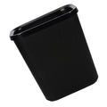Slim Plastic Rubbish Container for Office Kitchen and Bathroom Practical Trash Storage Can with Stable Base for Compact Spaces Multi-Purpose Wastebasket