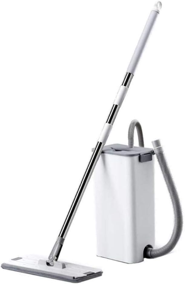 Flat Floor Mop Dry Easy-to-self-contained Dust  Clean  and Reusable Microfibre Pad Very