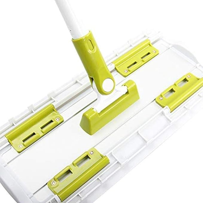 Mop - Microfiber Hardwood Floor Pads Stainless Steel Handle Sweeper
