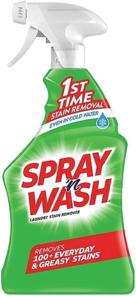 Spray'n Wash 00230 Stain Remover 22 oz Spray Bottle 12/Carton